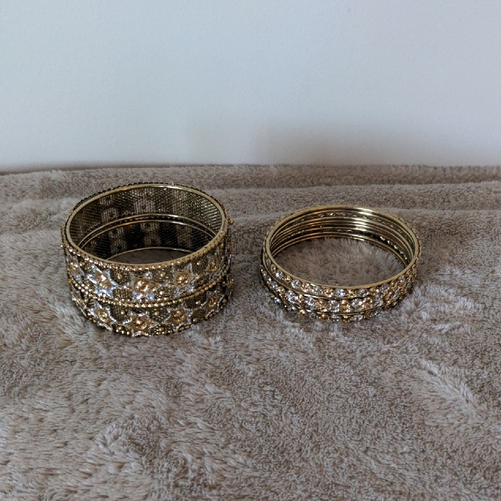 Gold Plated Filigree Bracelets